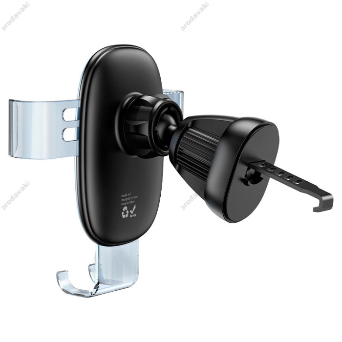 Автомобільний тримач Hoco H7 small gravity Car holder Space Gray